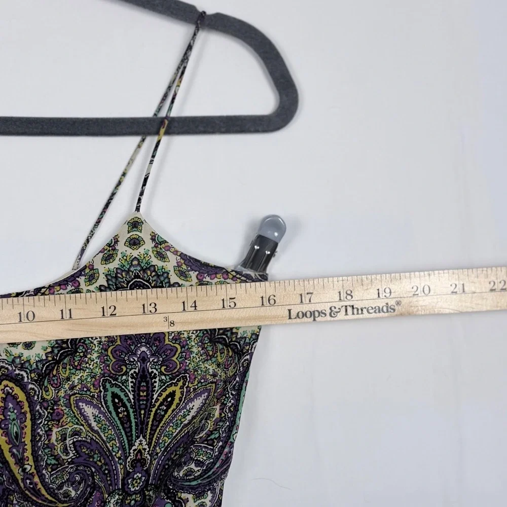 J Crew Cami Dress Sleeveless Silk 2 Short Mini Spring Boho Festival Summer Party - Picture 7 of 10